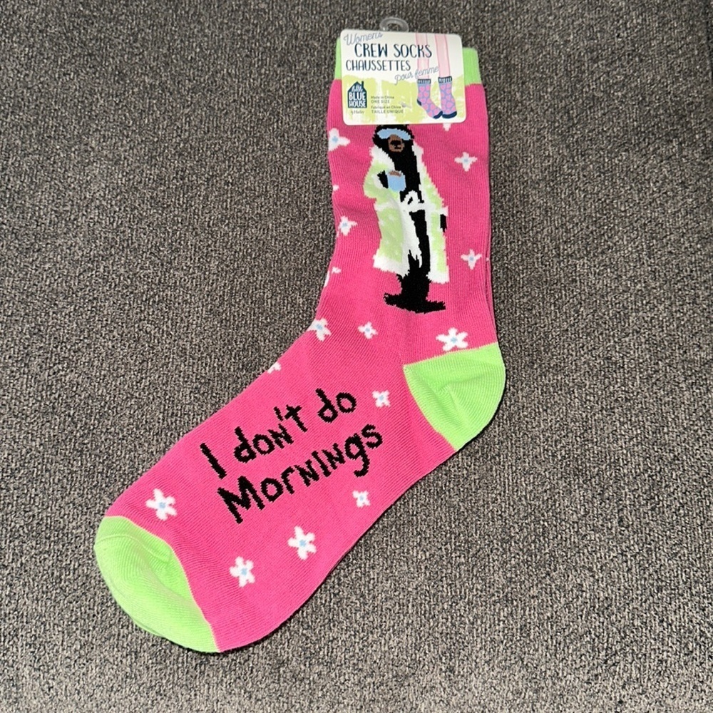 NWT little blue house bear socks